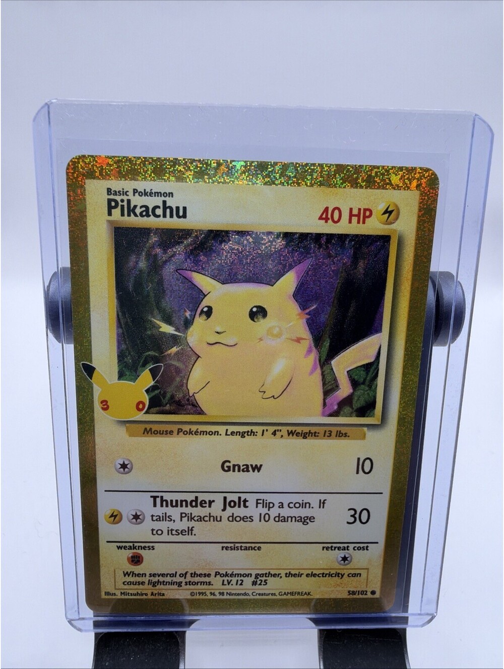 Pikachu - 58/102 - 30th Anniversary - Classic Legendary Collection - Pokemon TCG
